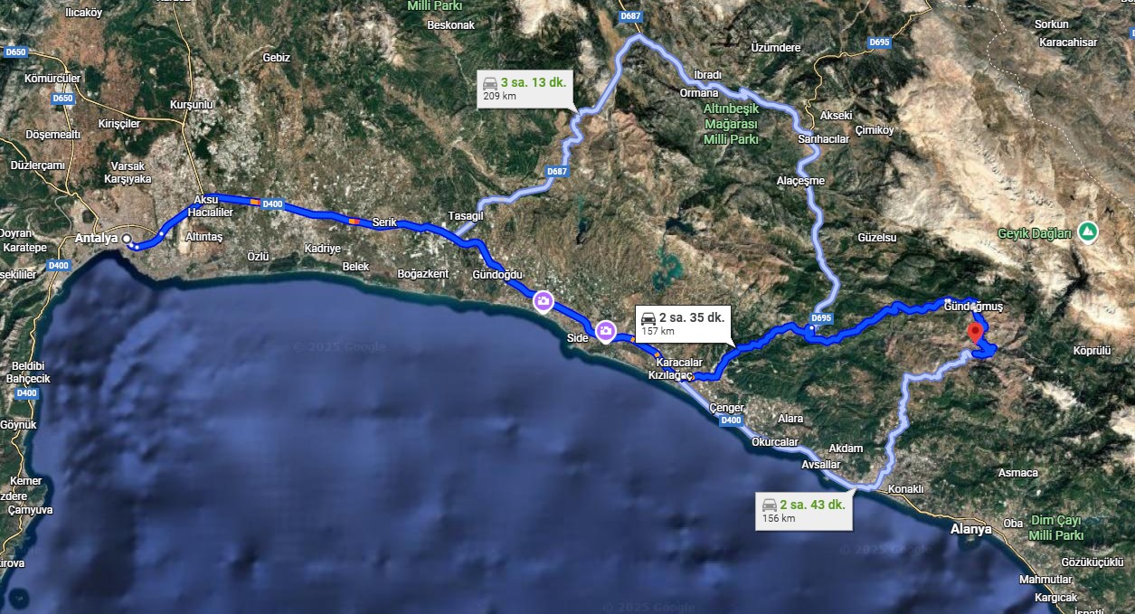 ANTALYA GÜNDOĞMUŞ ÜMİTLİ KÖYÜNDE 605   M²  TARLAMIZ SATILIKTIR. - ANTALYA GÜNDOĞMUŞ fotoğraf 4